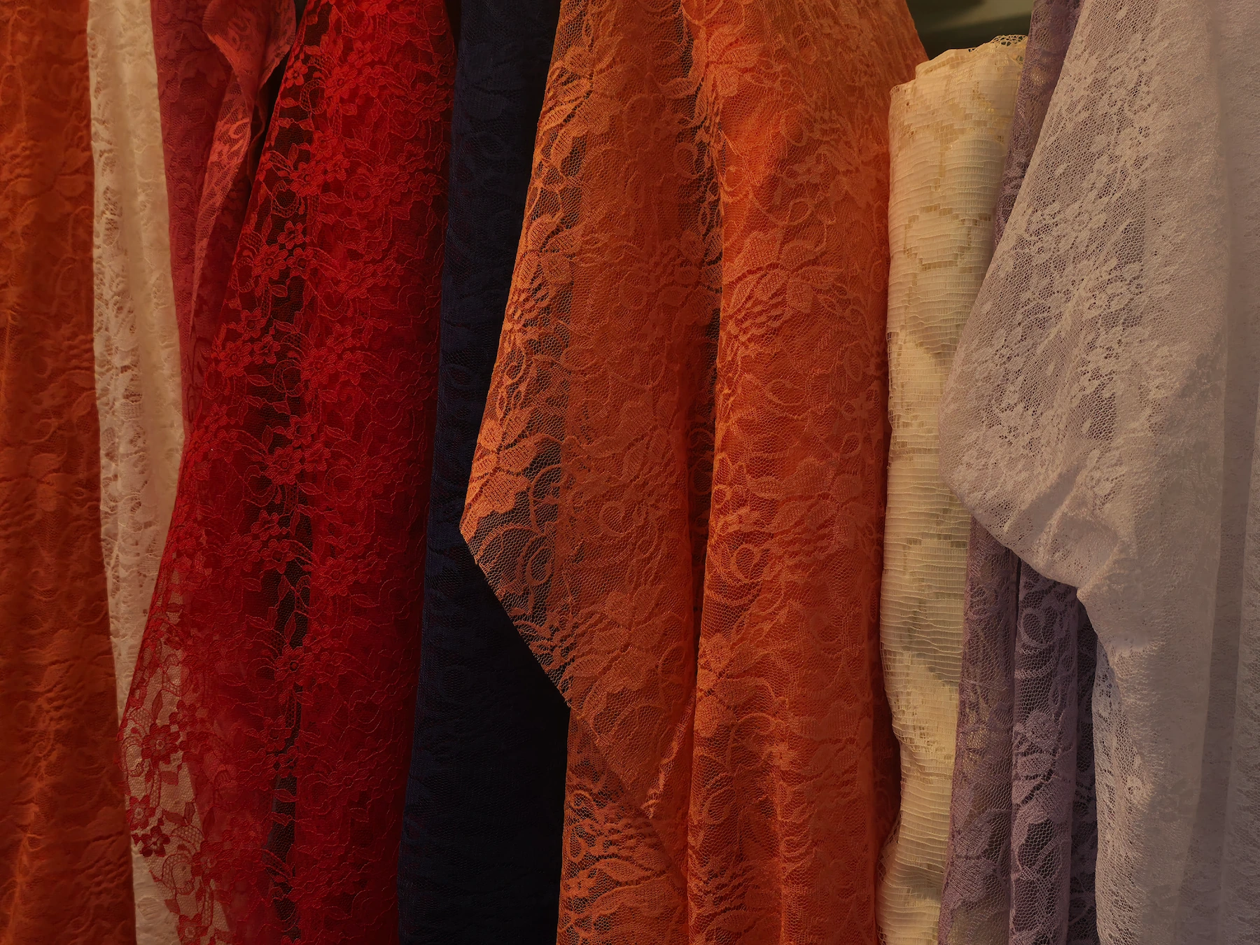 Tissu à Dentelle délicate 60 pouces de large avec motifs élégants pour robes et décoration